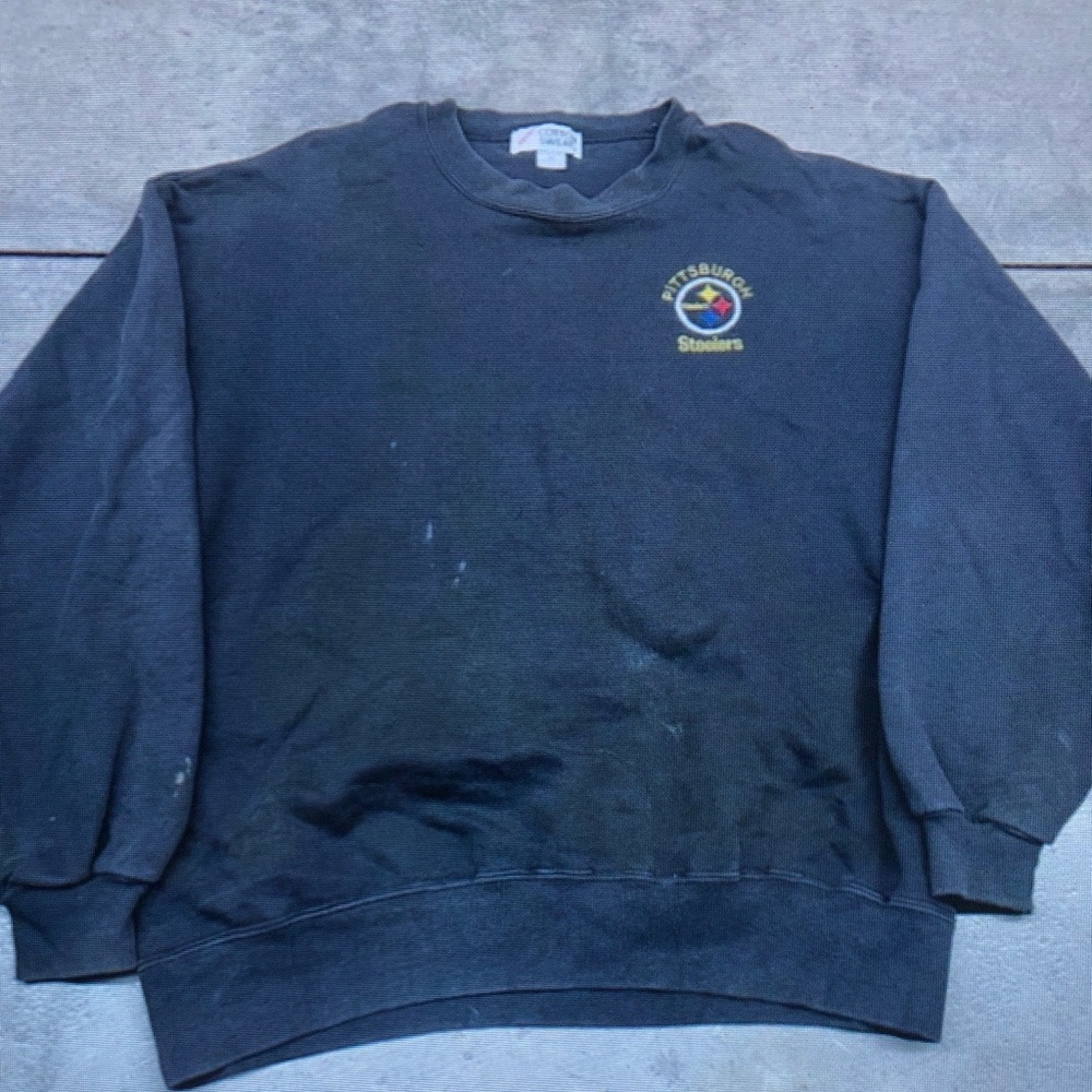 Pittsburgh Steelers Black Men's Sweater - Picture 4 of 4